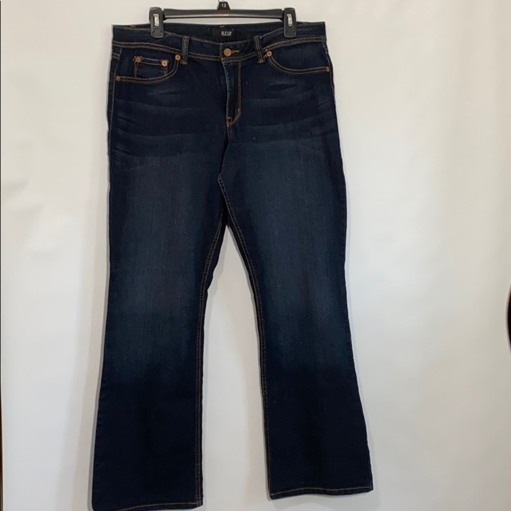 A.n.a bootcut dark wash stretch jeans